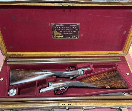NEW INVENTORY - Pair of John Dickson & Son Round-Actions, made in 1902