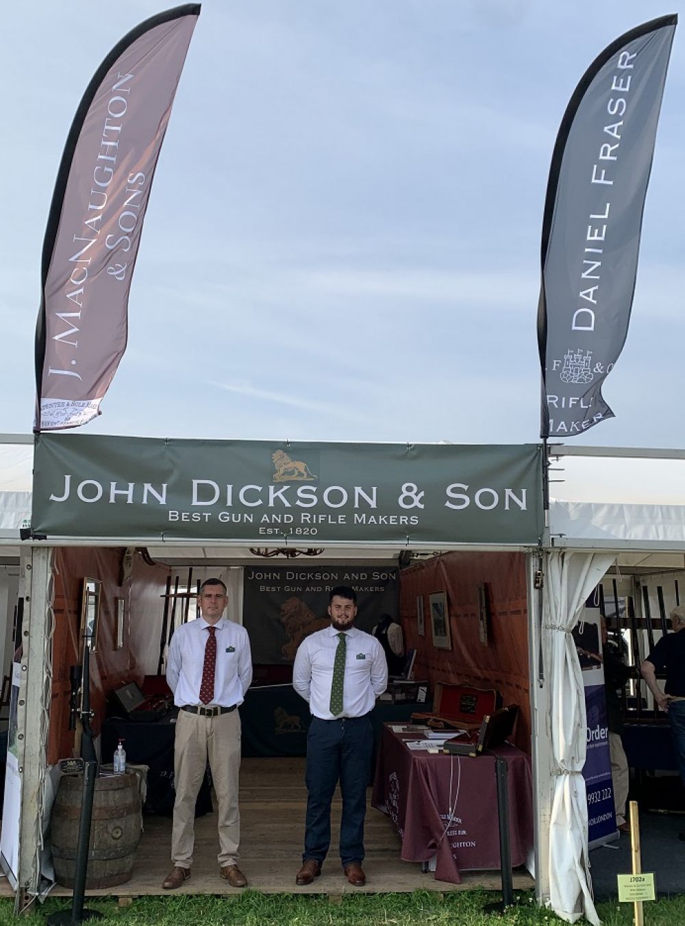 John Dickson and Son at The Game Fair 2021